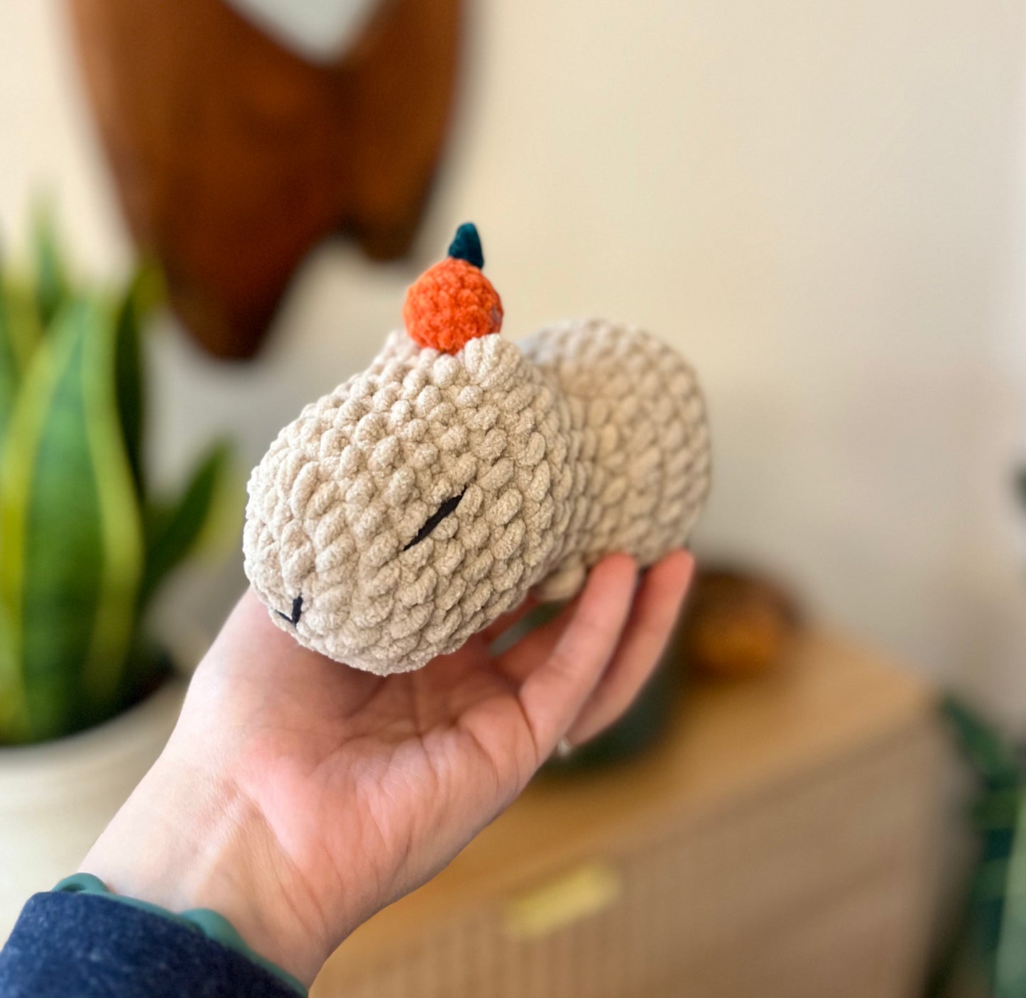 Capybara w/ Orange