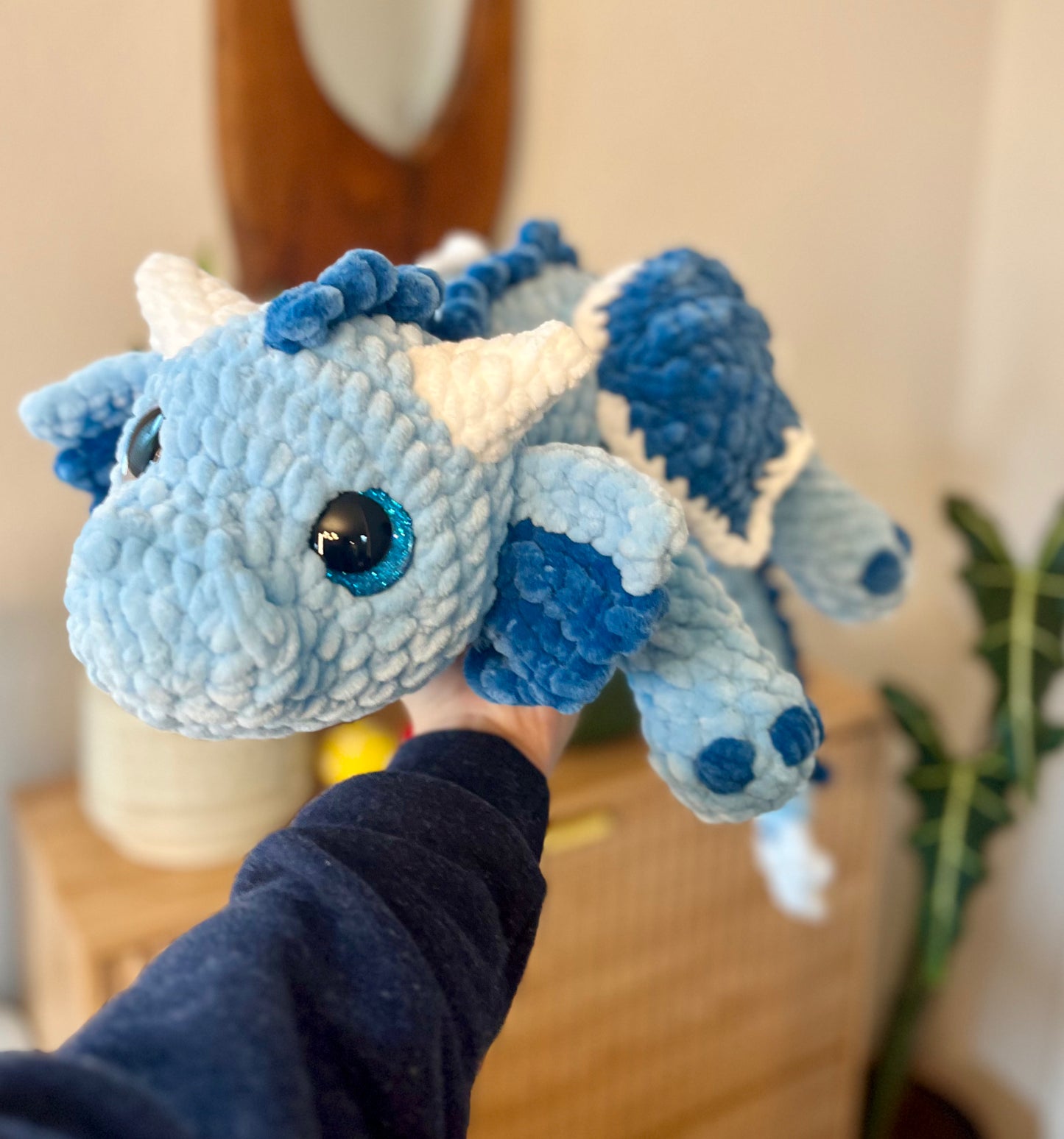 Giant Blue Dragon