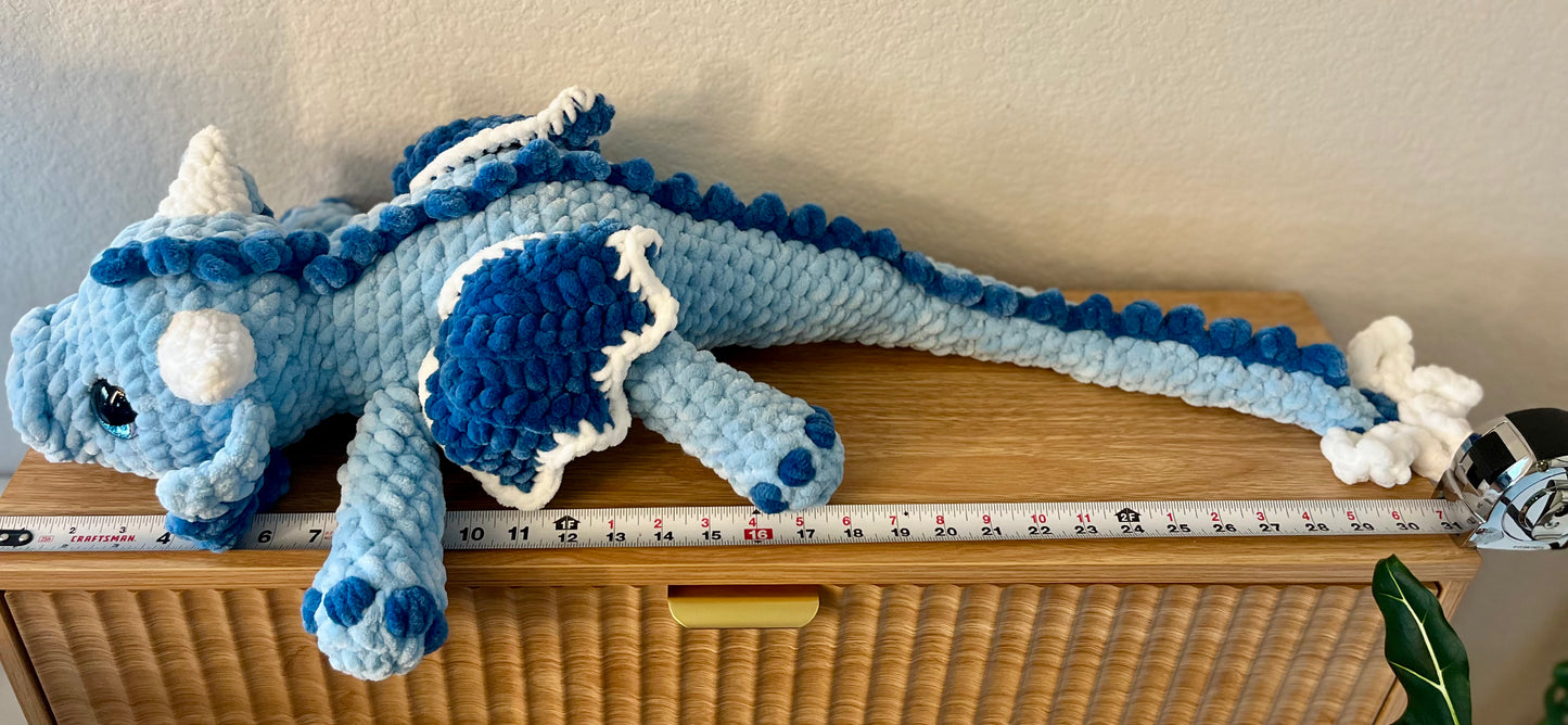 Giant Blue Dragon
